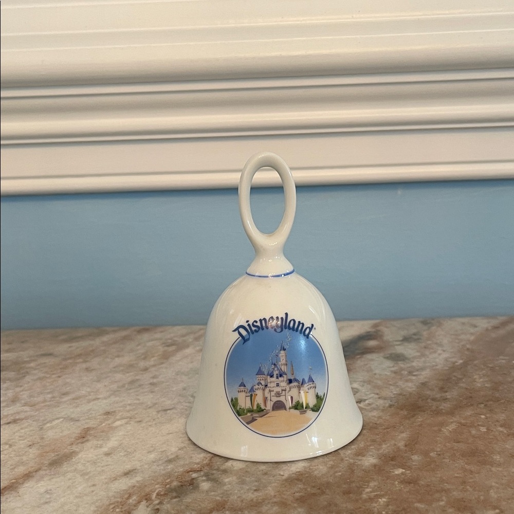 Disney White and Blue Castle Bell